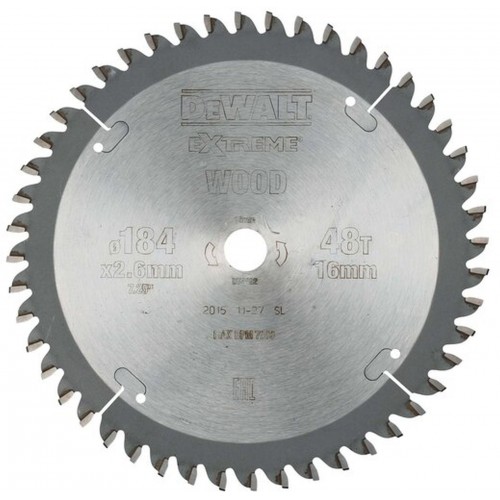 DeWALT DT4092-QZ Kreissägeblatt Handkreissäge 184 x 16 mm 48TF