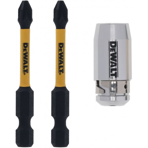 DeWALT DT70536T-QZ Schrauber-bBits 2× PH2 57 mm + Magnetischer Bit-Ring DeWALT DT70536T-QZ Schrauber-bBits 2× PH2 57 mm + Magnetischer Bit-Ring