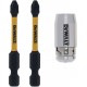 DeWALT DT70536T-QZ Schrauber-bBits 2× PH2 57 mm + Magnetischer Bit-Ring