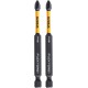 DeWALT DT70567T-QZ EXTREME FlexTORQ Schrauber-Bits Ph2 89 mm, 2 Stk.