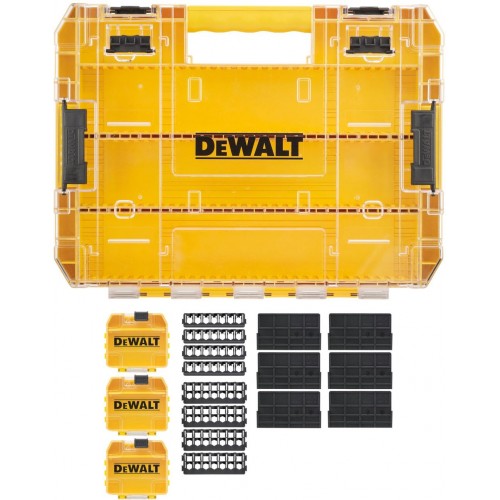 DeWALT DT70804-QZ Tough Case-Organizer-set, groß DeWALT DT70804-QZ Tough Case-Organizer-set, groß
