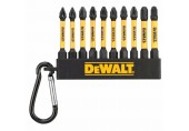 DeWALT DT7276-QZ Pozi & Phillips Impact Driver Bit Set 50mm PZ1 PZ2 PH2