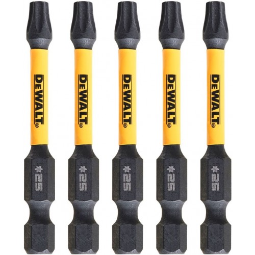 DeWALT DT7396T-QZ EXTREME FlexTORQ Schrauber-Bits T25 x 50 mm, 5 Stk. DeWALT DT7396T-QZ EXTREME FlexTORQ Schrauber-Bits T25 x 50 mm, 5 Stk.
