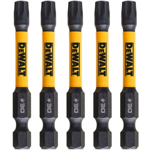 DeWALT DT7398T-QZ EXTREME FlexTORQ Schrauber-Bits T30 57 mm, 5 Stk. DeWALT DT7398T-QZ EXTREME FlexTORQ Schrauber-Bits T30 57 mm, 5 Stk.