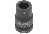 DeWALT DT7530-QZ Extreme Impact Steckschlüssel kurz 12mm 1/2 Schlagfest
