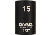 DeWALT DT7533 Steckschlüssel kurz 15mm 1/2 Schlagfest