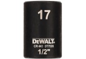 DeWALT DT7535-QZ Steckschlüssel kurz 17mm 1/2 Schlagfest
