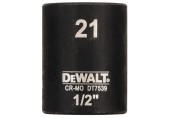 DeWALT DT7539-QZ Steckschlüssel kurz 21mm 1/2 Schlagfest