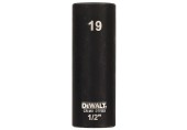 DeWALT DT7553-QZ Steckschlüssel Lang 19mm 1/2 schlagfest