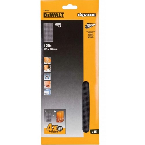 DeWALT DTM8552-QZ Schleifgitter 115x228 mm K120