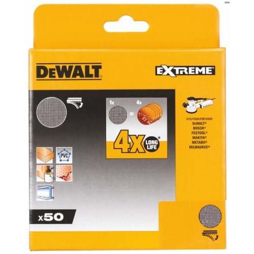 DeWALT EXTREME Schleifgitter 125mm K120 DTM8569