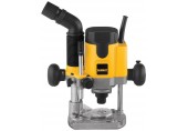 DeWALT DW621-QS Elektronik Oberfräse Fräsmaschine mit Parallelanschlag (1100W/6-8mm)