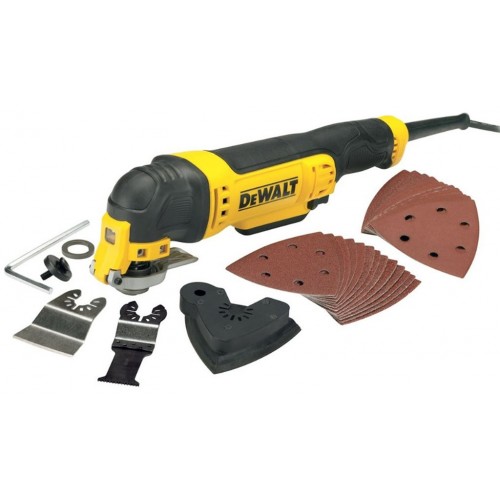 DeWALT DWE315-QS Multi-tool oszillierendes, 300 Watt+ Zubehöf