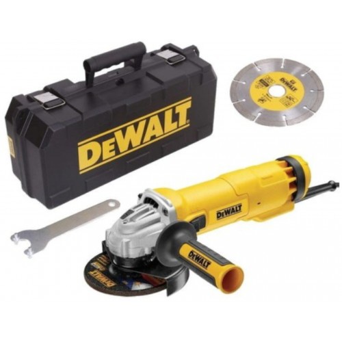 DeWALT DWE4217KD-QS Winkelschleifer (1200W/125mm) koffer