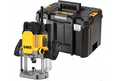 DeWALT DWE625KT-QS Elektro-Oberfräse, Fräsmaschine, Kantenfräse (2300W/12mm) Tstak