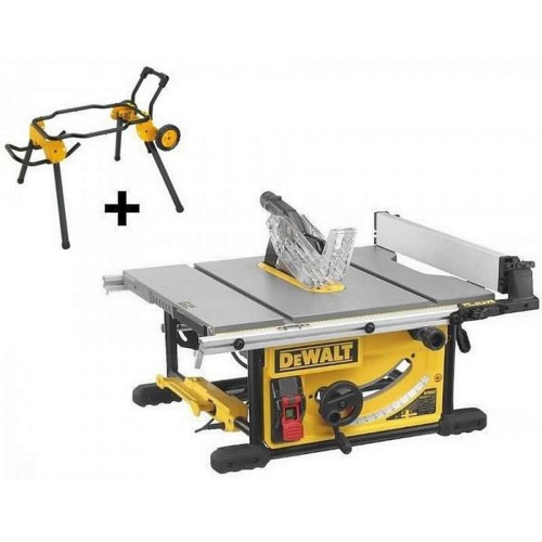 DeWALT DWE7492S – Tischsäge mit mobilem Stand für präzise Schnitte