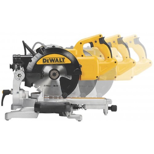 DeWALT DWS773-QS Kappsäge und Gehrungssäge Paneelsäge 230V (1300W/216 mm)
