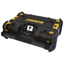 DeWALT DWST1-81078 Akku- Baustellenradio 3,5mm Klinke, USB, Bluetooth