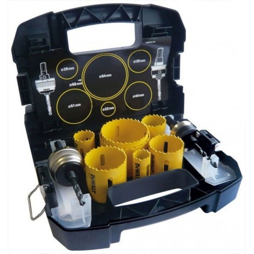 DeWALT DT90352 Lochsägen-Set BIM Elektriker, 11-tlg.