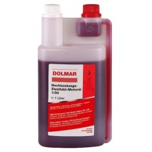 Dolmar 980008112 Hochleistungs-Zweitaktöl 1 Liter Dosierflasche 2-Takt-Öl