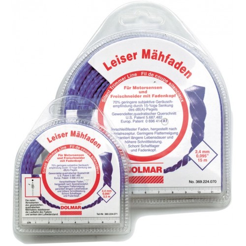 Dolmar 369224674 Leiser Mähfaden 3,0mm x 15m