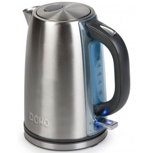 DOMO Wasserkocher Edelstahl 1,7 Liter DO448WK