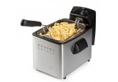 DOMO Edelstahl-Fritteuse 4l, 3000W DO465FR