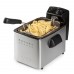 DOMO Edelstahl-Fritteuse 4l, 3000W DO465FR