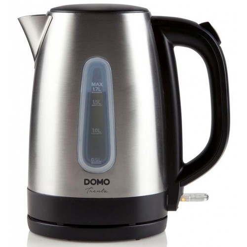 DOMO DO496WK Edelstahl Wasserkocher (1,7l/ 2200W)