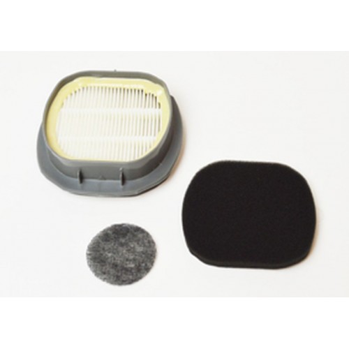 DOMO 3-teiliges Ersatz Filterset für Zyklon Accu Staubsauger DO212SV + DO213SV