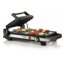 DOMO Großer Teppan-Yaki mit erweiterbarer Grillplatte schwarz DO9238G