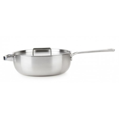 Sautierpanne mit Deckel INOX O 26cm Induktion geeignet Antihaftbeschichtet Sautierpanne mit Deckel INOX O 26cm Induktion geeignet Antihaftbeschichtet
