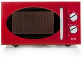 DOMO Arbeitsfläche 25l 900W, Rot Mikrowelle DO2925