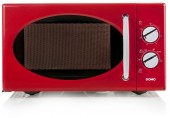 DOMO Arbeitsfläche 25l 900W, Rot Mikrowelle DO2925