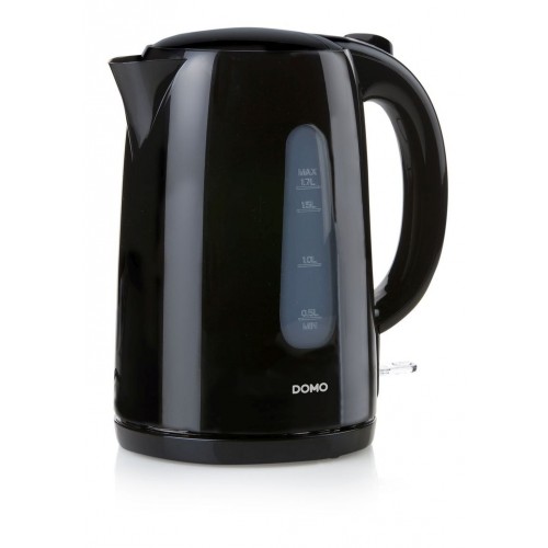 DOMO Wasserkocher 1,7l, 2200W, Schwarz DO9194WK