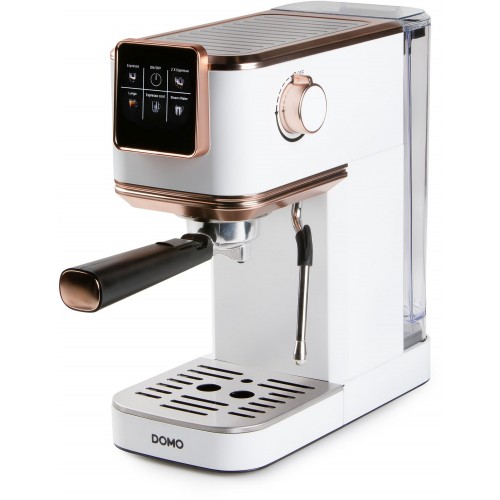 DOMO Espresso-Maschine 3-in-1, Siebträger, für Pads und Kapseln DO746K