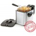 DOMO Kaltzonen Fritteuse 4l, 3000W, Edelstahl DO507FR