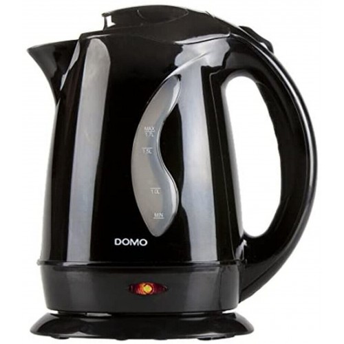 DOMO Wasserkocher 1,7l, 2200W, Schwarz DO9019WK