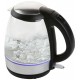 DOMO Wasserkocher schnurlos 1,2l, 2200W, Schwarz/Silber DO9218WK