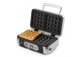 DOMO Profi 3in1 Waffeleisen + Sandwichmaker + Kontakt grill, 1000W DO9136C