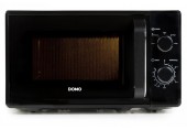 DOMO Mikrowelle 800W, Schwarz DO2520