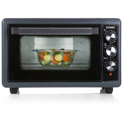 DOMO Minibackofen Timerfunktion 38l, Schwarz DO518GO