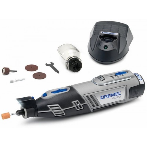 Dremel Akku-Multifunktionswerkzeug + 5 tlg Zubehör F0138220JC