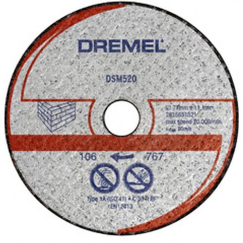 DREMEL DSM520 1 Mauerwerk-Trennscheibe 2615S520JA