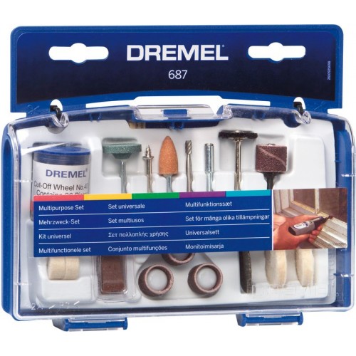 Dremel 687 Mehrzweck-Zubehör-Set 52tlg 26150687JA