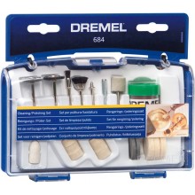 Dremel 684 Reinigungs und Polieren Set 20 tlg Polierset Reinigunset 26150684JA