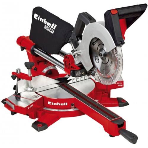 Einehll TE-SM 2131 Dual Zug-Kapp-Gehrungssäge (1600W/250mm) 4300850