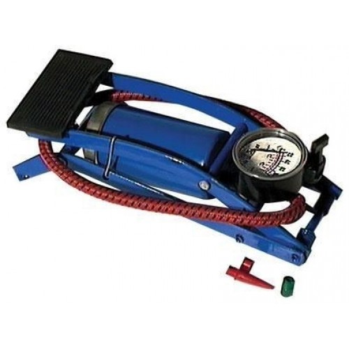 ERBA Fussluftpumpe "SINGLEZYLINDER" mit Kniehebelstecker 03009 ERBA Fussluftpumpe "SINGLEZYLINDER" mit Kniehebelstecker 03009