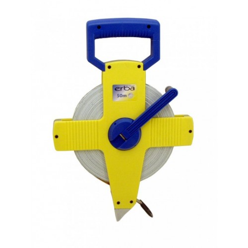 ERBA Glasfaserbandmass 50m mit Y - Rahmen 03325