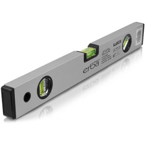 ERBA Aluminium Wasserwaage 40cm 3 Libellen 05124